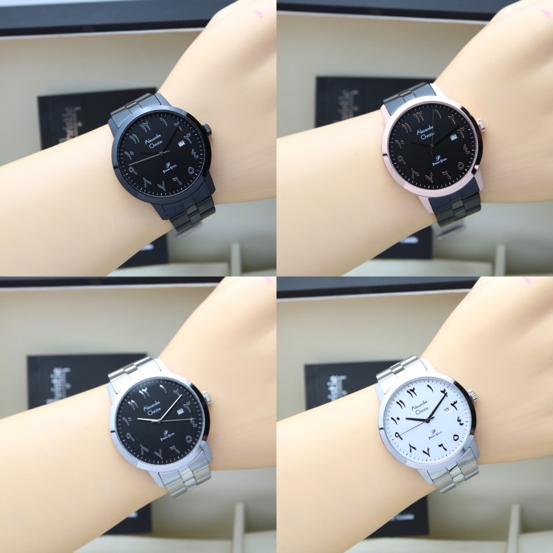 ALEXANDRE CHRISTIE PRIA AC 1024 / AC1024 STAINLESS ORIGINAL GARANSI RESMI 1 TAHUN