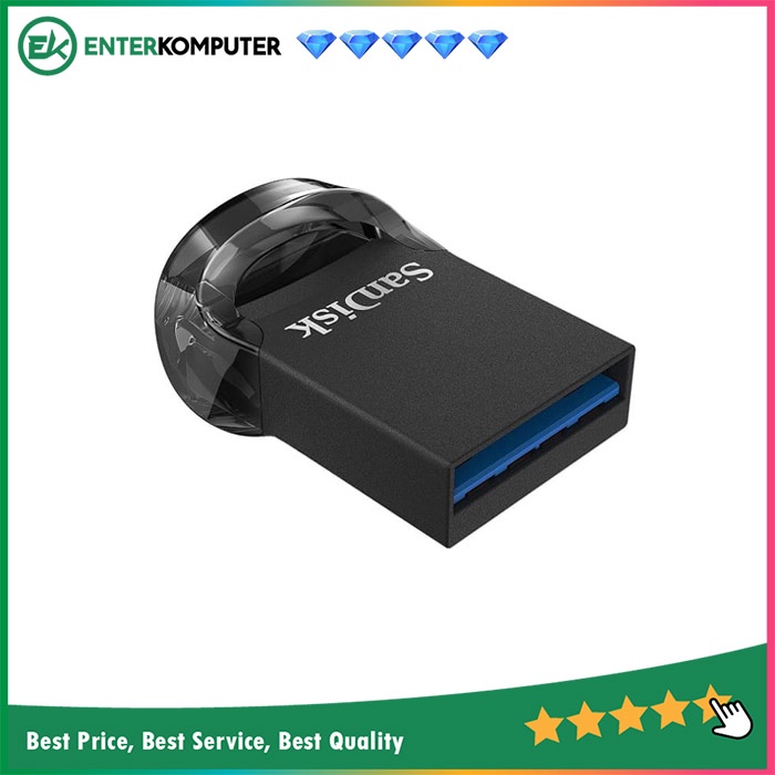 Flashdisk Sandisk Cruzer Ultra Fit CZ430 128GB USB 3.1