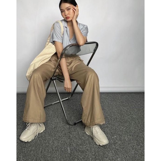 ECINOS: Vania top - Blue, L-XL