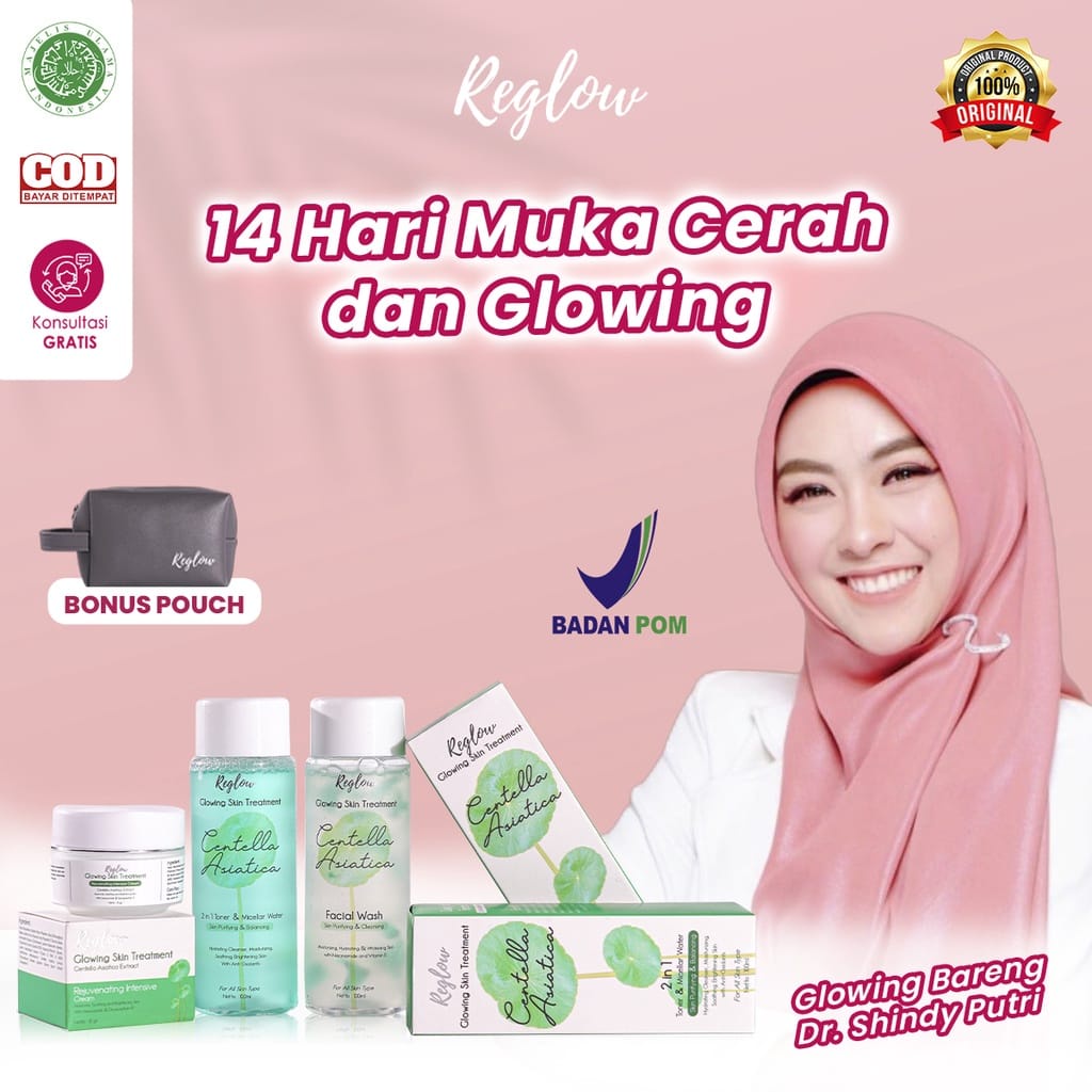 Skincare Original dr. Shindy Reglow Intensive Cream Bpom dan Halal Hallal MUI (Dijamin Asli 100%) Pa