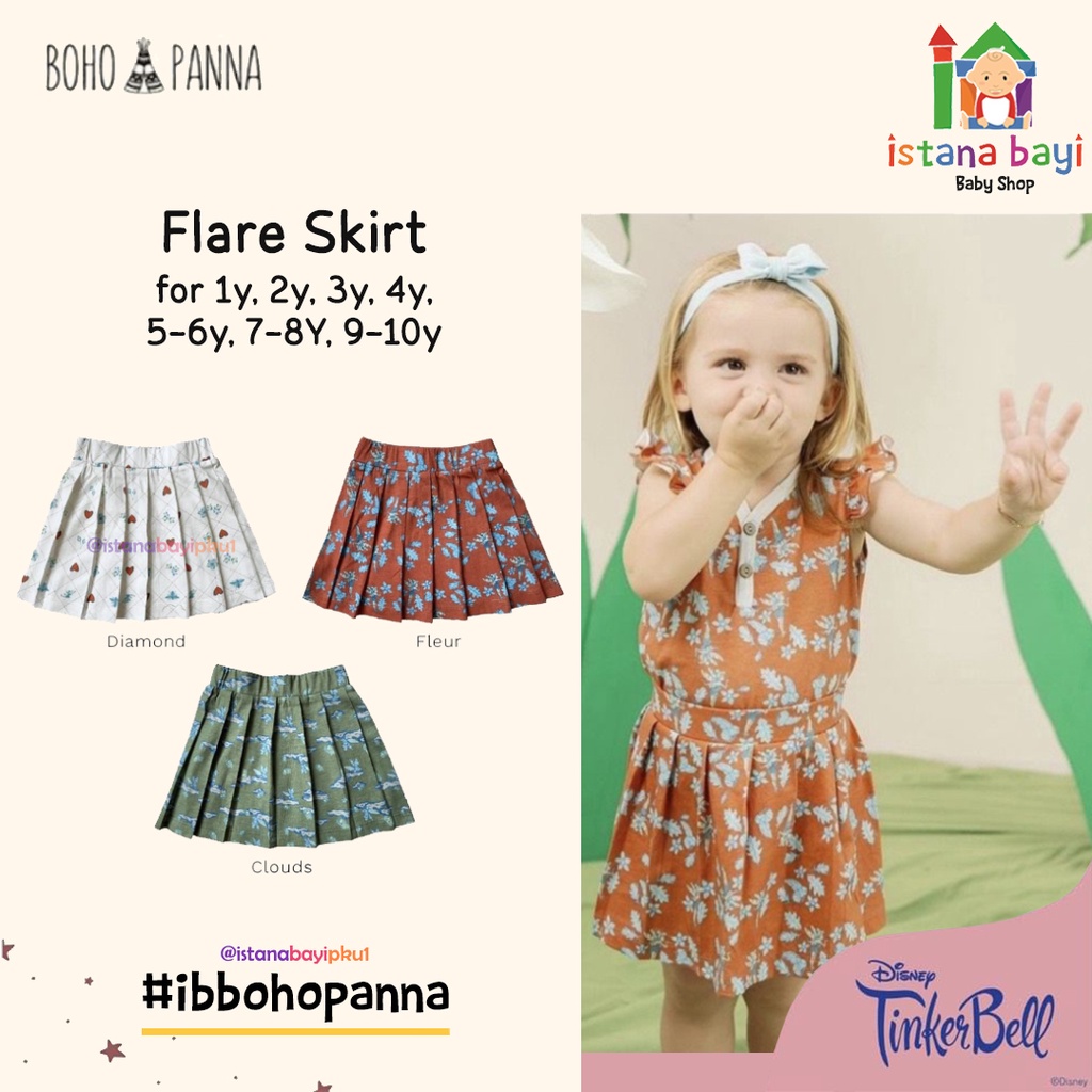 Bohopanna - Flare Skirt - Disney - Rok Anak Perempuan