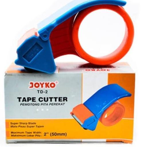 

⍇ Dispenser Lakban / Tape Cutter 2" Joyko TD-2 Plastik ♛
