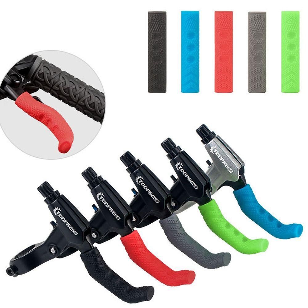 Lanfy Brake Handle Lever Cover Waterproof Stang Grip Aksesoris Sepeda Anti Slip Bagian Sepeda MTB Sepeda Rem Penutup Pelindung