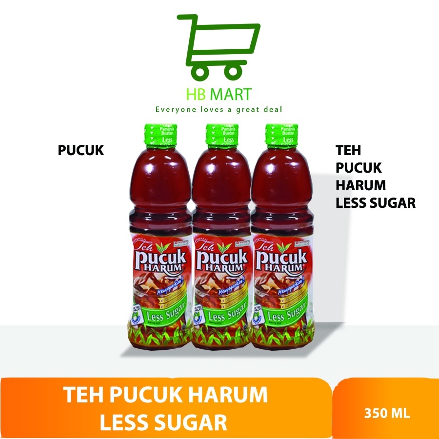 

Murah ! Teh Pucuk Harum Less Sugar 350 ml