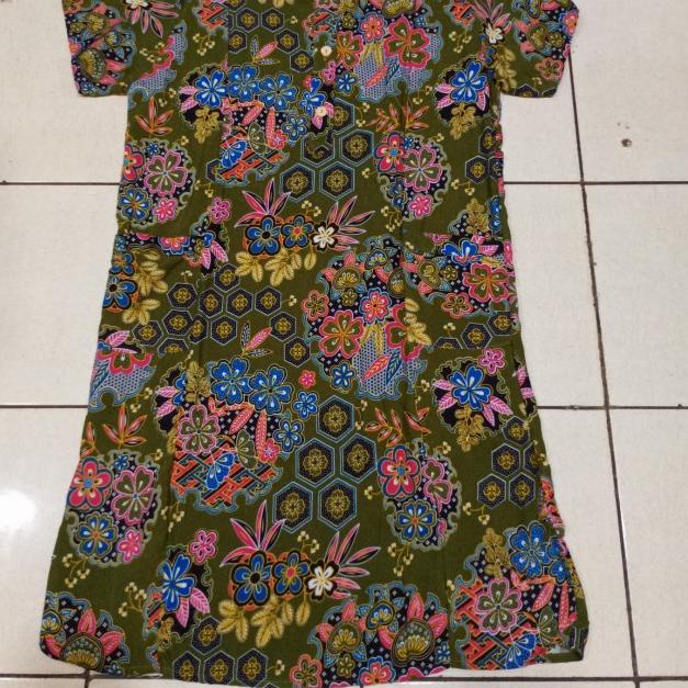 Daster Batik Pendek Kencana Ungu