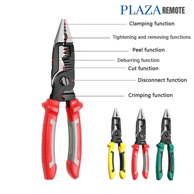 TANG POTONG KUPAS KOMBINASI 6IN1 Stripper Crimper