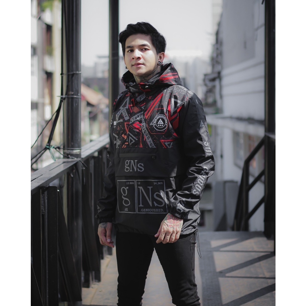 JAKET PRIA - JAKET CAGOULE - GNUS - GENIOUS - JAKET - SALVIO HEXIA - JAKET COWOK - JAKET PARASUT - J