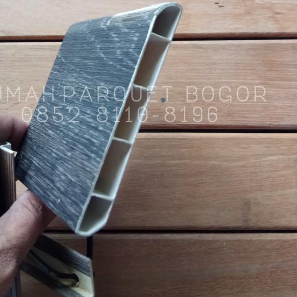 Lis PVC 10cm Batangan Panjang 240cm - Plin Parket Dinding