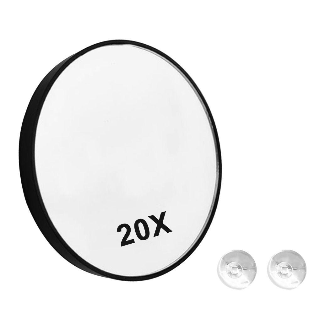 R-flower Makeup Mirror New Acne Pori-Pori Bulat Hitam