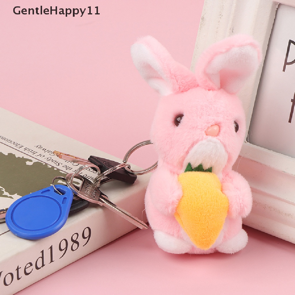 Gentlehappy Rabbit Carrot Plush Doll Gantungan Kunci Liontin Tahun Kelinci2023 Boneka Mainan id