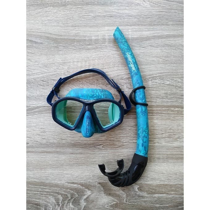 Buruan beli] Kacamata Snorkel Masker Low Volume Spearfishing Freedive Mask Deepgear