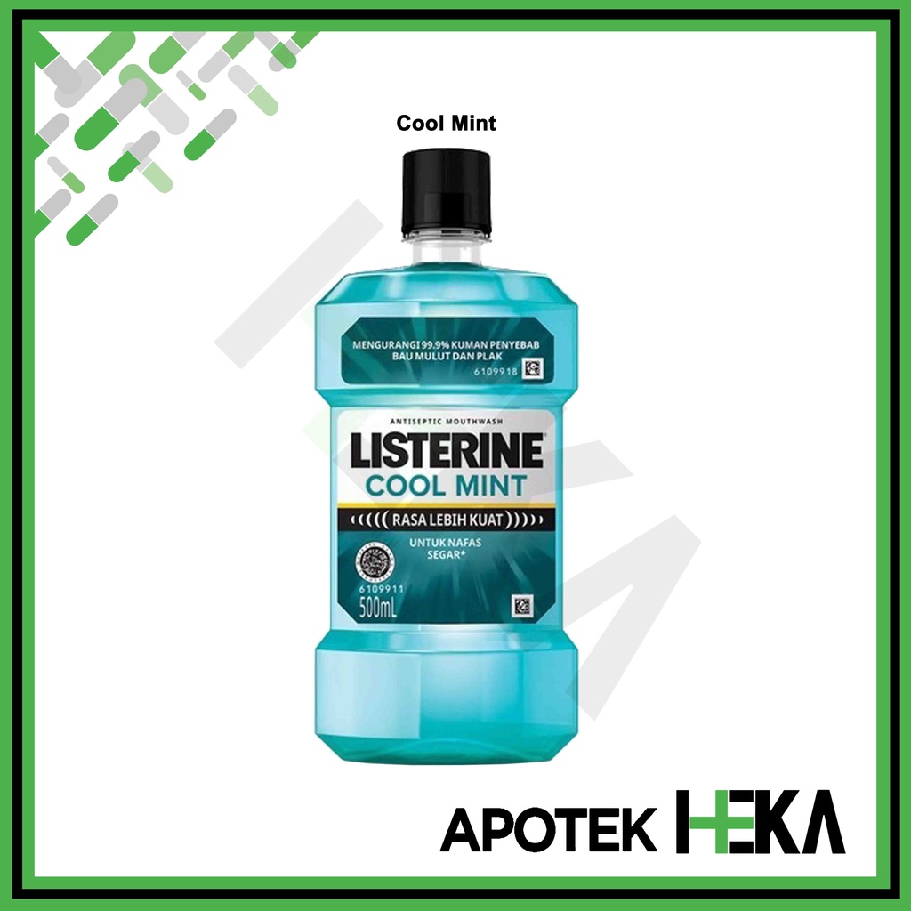 Listerine Mouthwash 500 ml - Obat Kumur Antiseptik (SEMARANG)