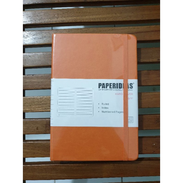 

Paperideas Notebook Hardcover A5 Lined 100Gsm - Orange