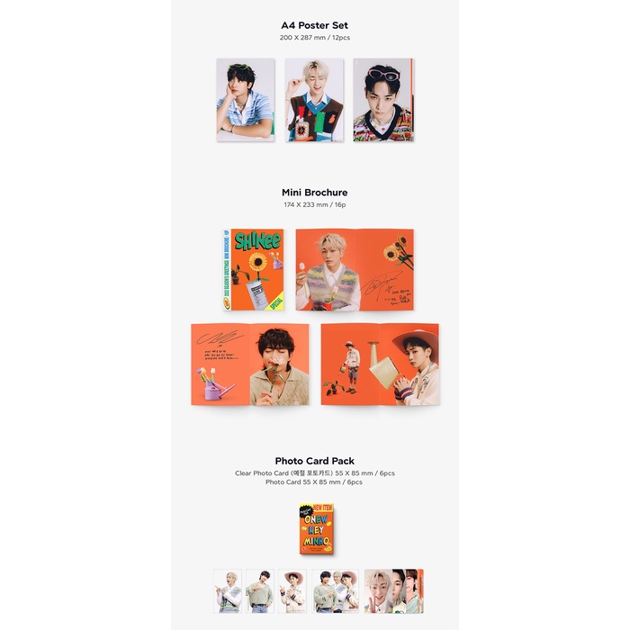 (Music Korea POB) SHINee - 2023 Season's Greetings (online POB)