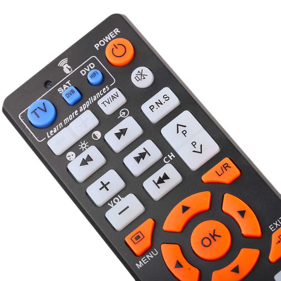 CHUNGHOP Remot TV DVD Player Universal Learning IR Remote L336