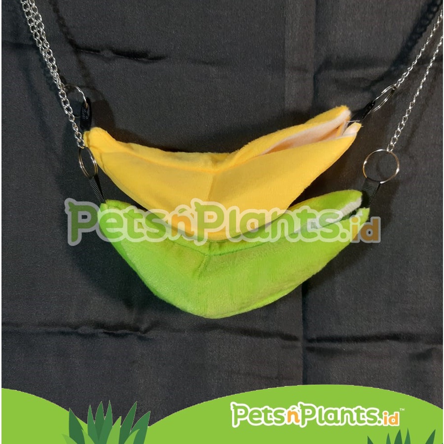 Hammock Tempat Tidur Sleeping Pouch Ayunan Hamok Sugar Glider Pisang