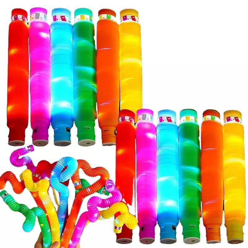 Mainan Viral Pop Light Pop Tube Pipa Selang Mainan Anak