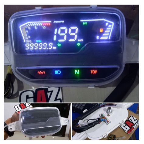 Speedometer Digital Yamaha F1ZR FIZR Spidometer POSWAN Force One HIGH QUALITY