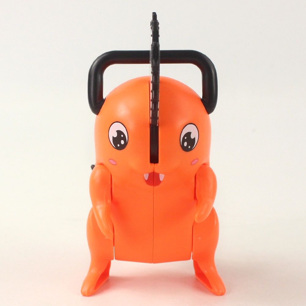 Mainan Boneka Figure Model Anime Saw Man Pochita Bahan PVC Ukuran 11cm Untuk Dekorasi Meja