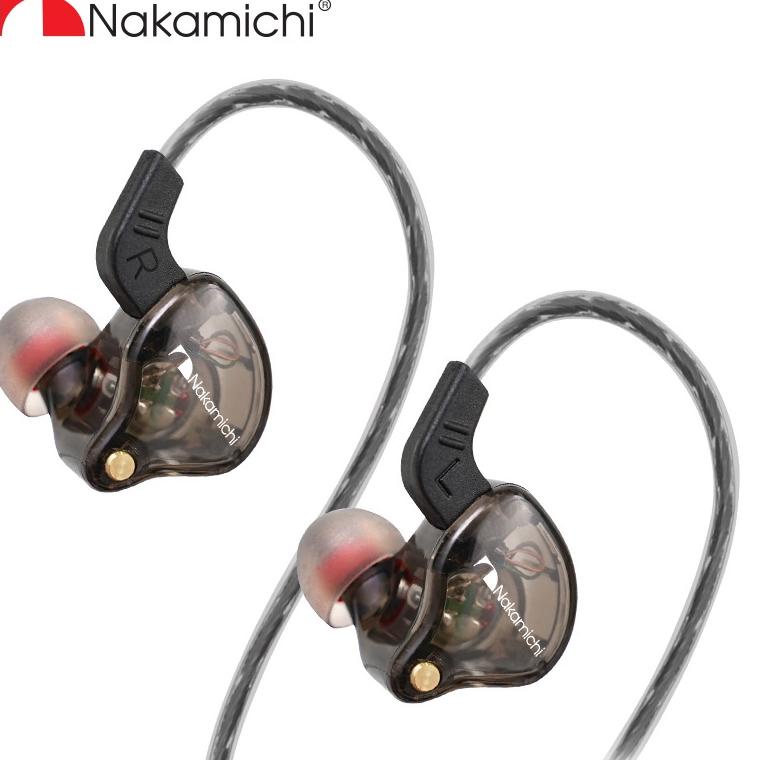 S1L8 Nakamichi HQ X11 Dynamic Driver In Ear Monitor Wired Earphone Mic