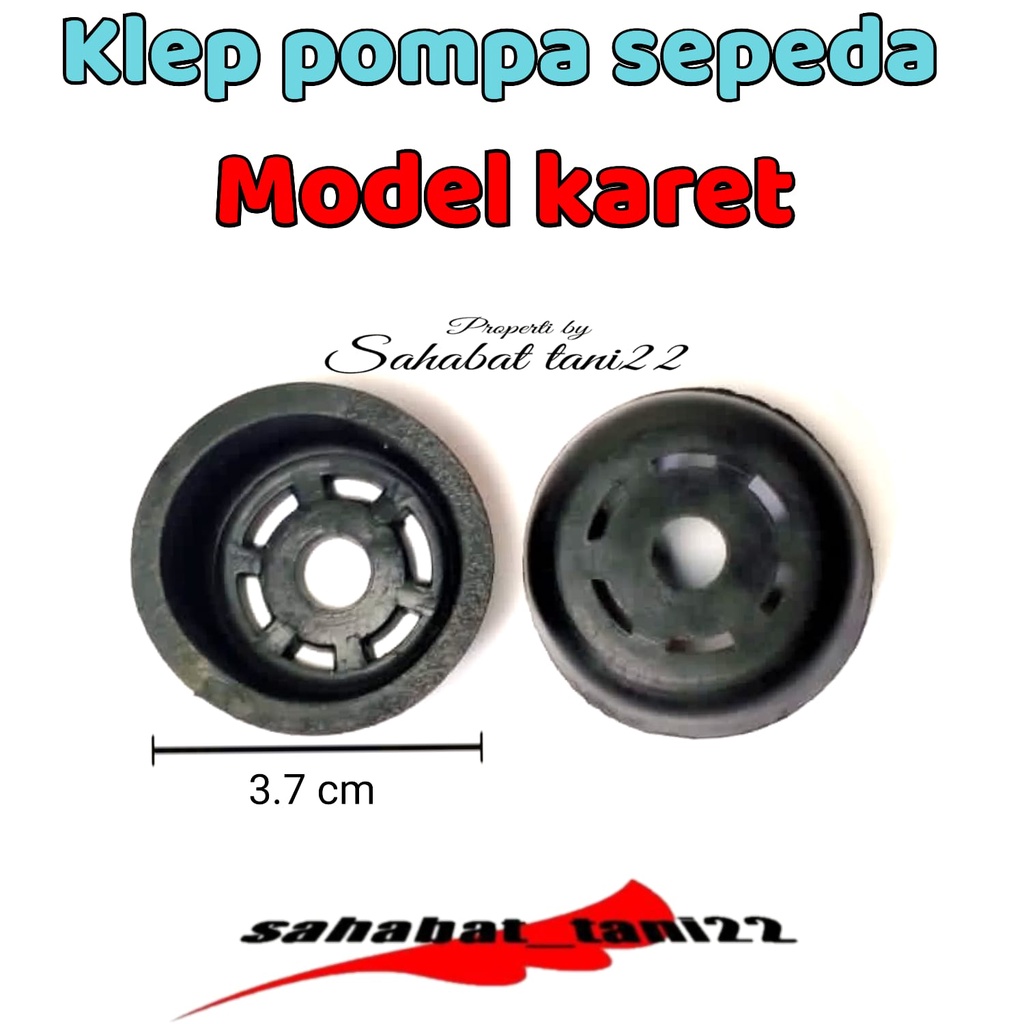 Klep pompa sepeda tabung karet ukuran 4cm