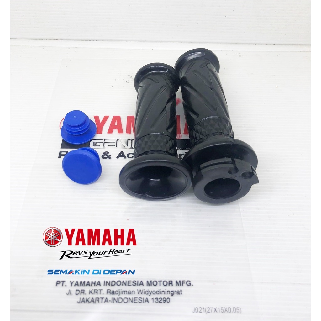 Original hand grip handgrip yamaha nmax xmax lexi free go mx king mio j mio gt mio m3 soul gt xeon + jalu cup