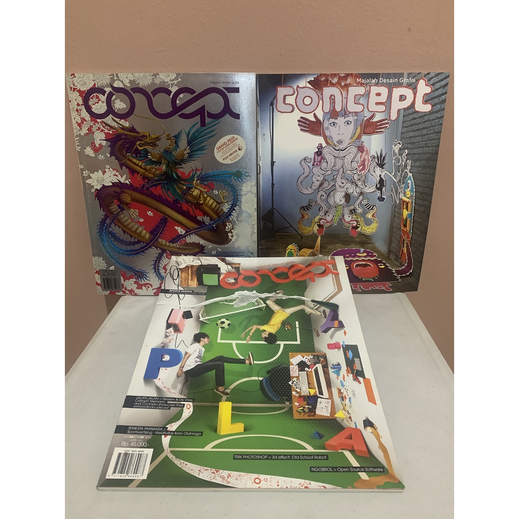 Preloved Majalah concept sepaket