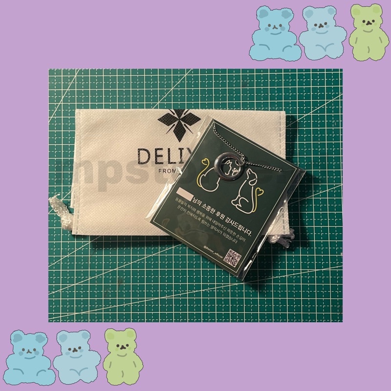 [READY STOCK] NECKLACE DELIXIR KALUNG NCT DREAM JAEMIN