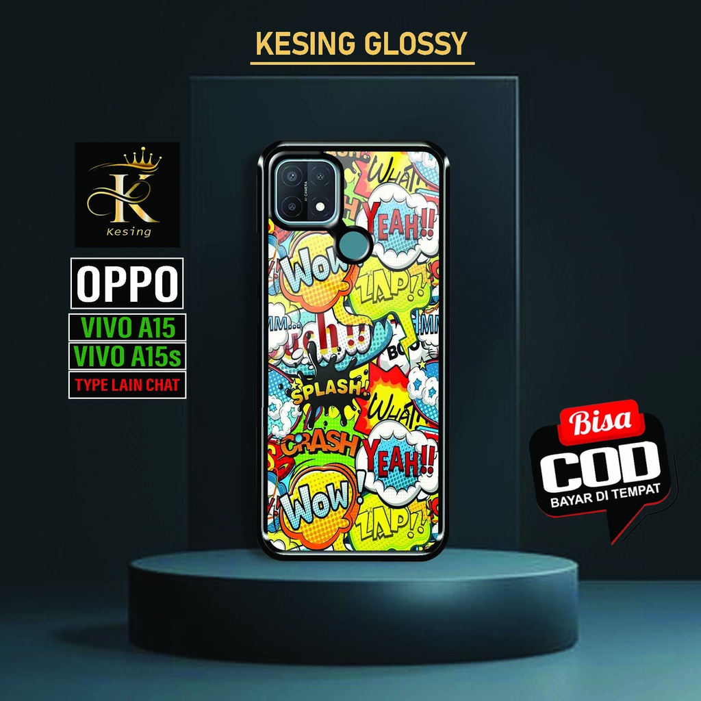 Case Oppo A15 / A15S - Case Oppo A15 - Silikon Oppo A15S Terbaru - Case Fashion Oppo - Softcase Oppo