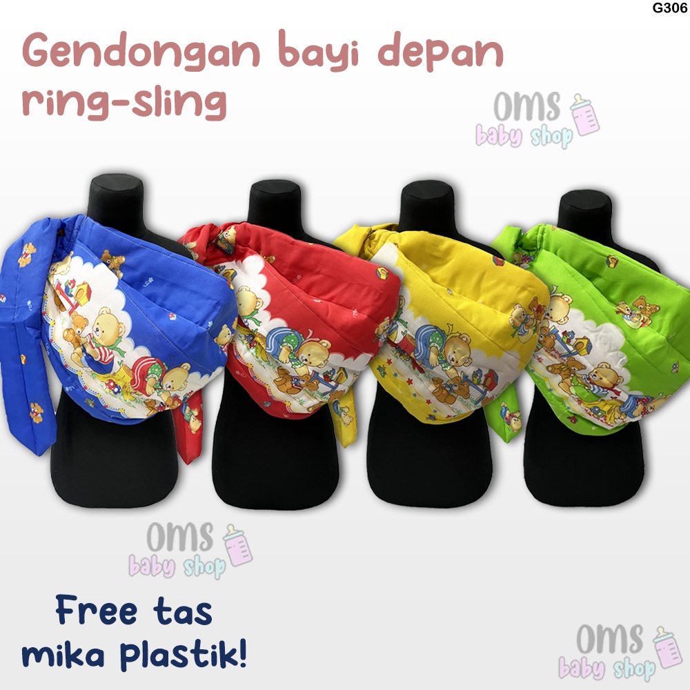 TERMURAH! gendongan bayi ring-sling bahan empuk dan nyaman