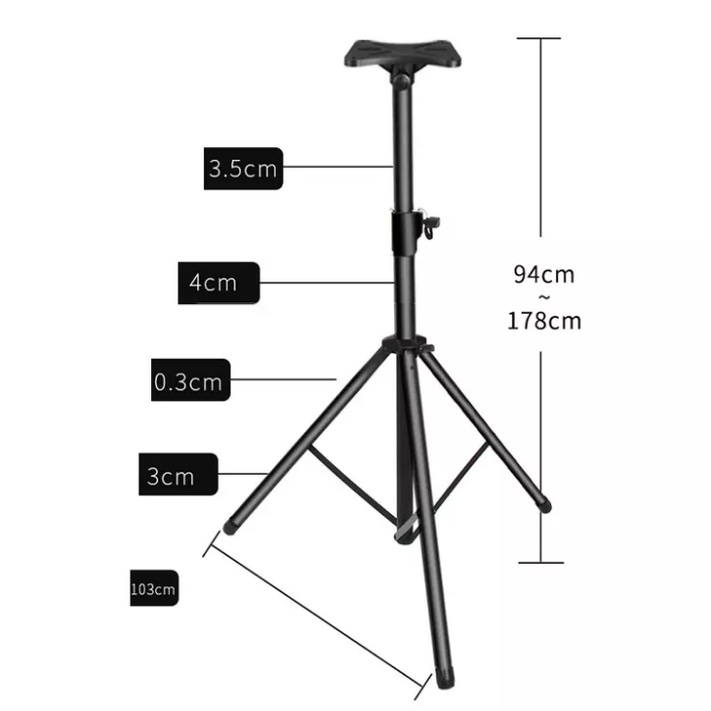 STAND SPEAKER TRIPOD SPEAKER UNIVERSAL HIGH QUALITY