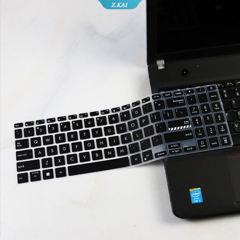 Case Pelindung keyboard Bahan Silikon Anti Air 15.6 &quot;Untuk ASUS notebook Komputer Vivobook M15021 K3502Z 15 / 16 2022