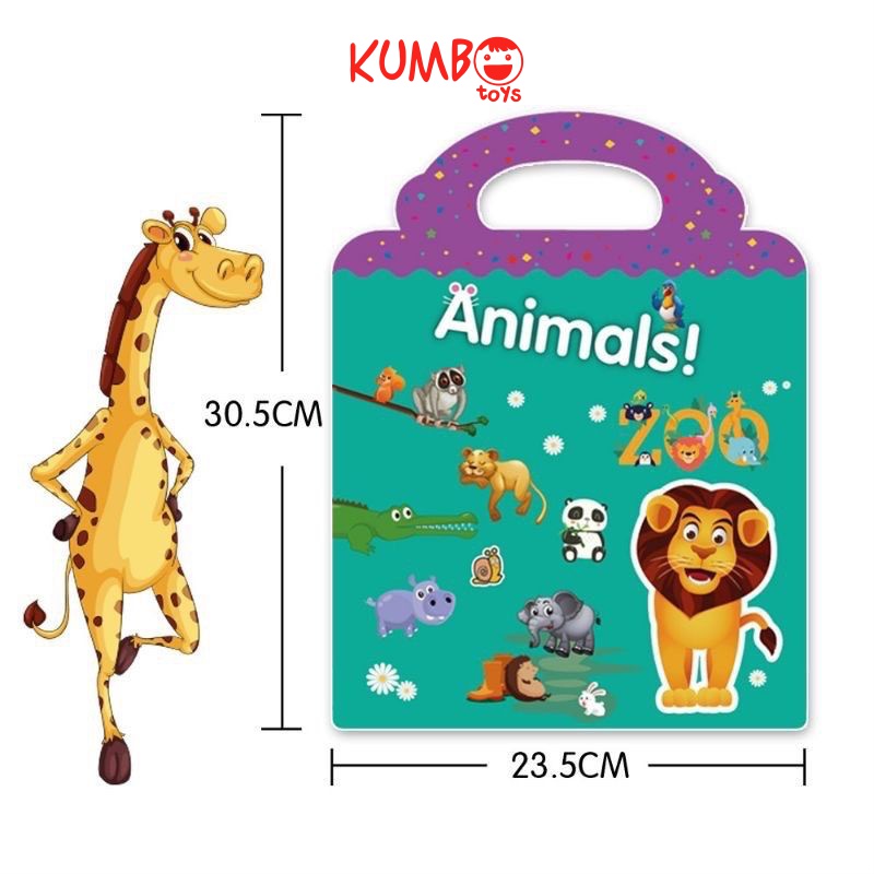 Mainan Edukasi Buku Stiker Anak Sticker Book Activity Kids