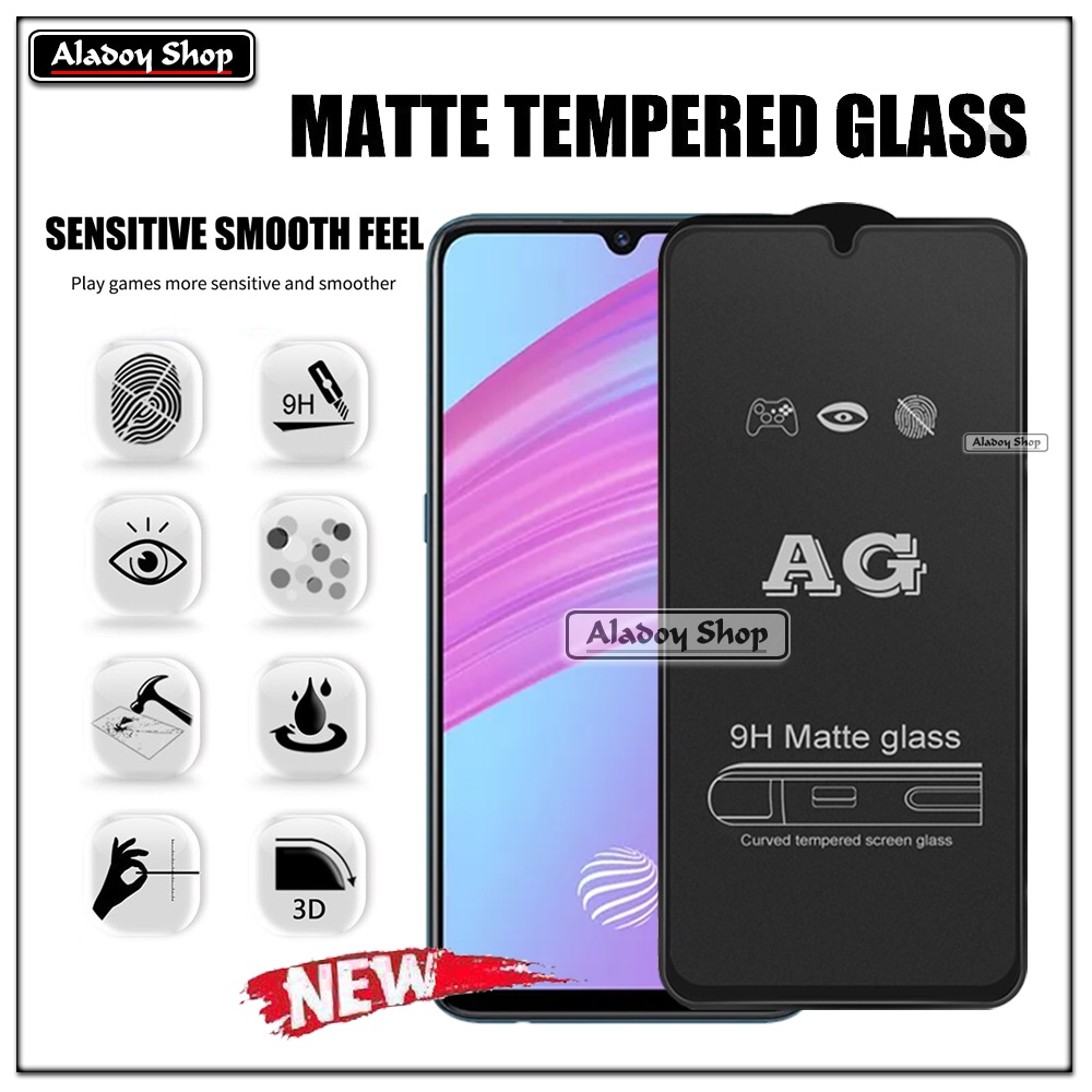 Vivo S1 PAKET 2IN1 Tempered Glass Matte Anti Glare Full Layar dan Tempered Glass Kamera