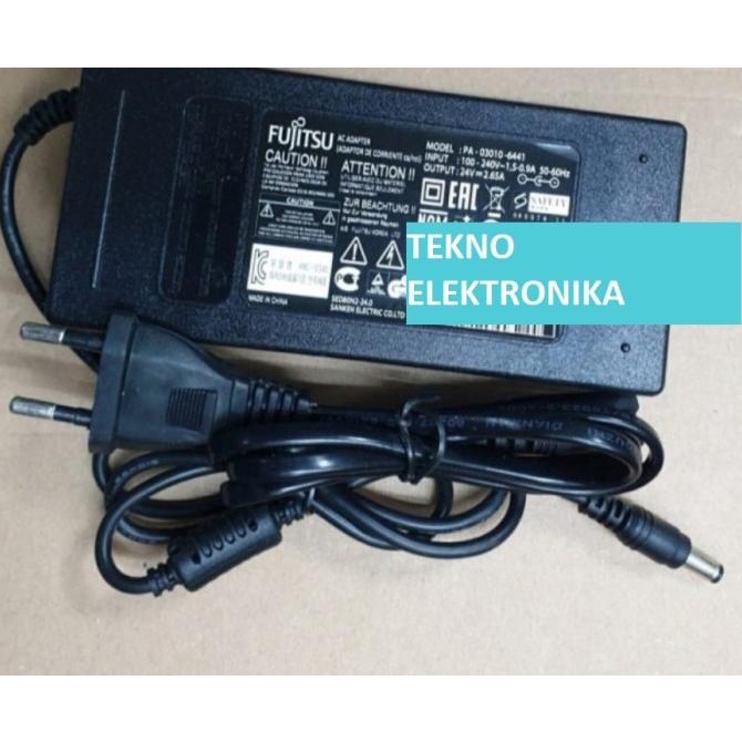 Adaptor Scanner Fujitsu Fi-6140 Fi6110 Fi-6130 Fi-7160 Fi7180 Original