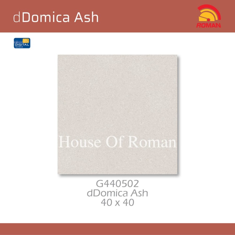 ROMAN KERAMIK DDOMICA ASH 40X40 G440502 (ROMAN HOUSE OF ROMAN)