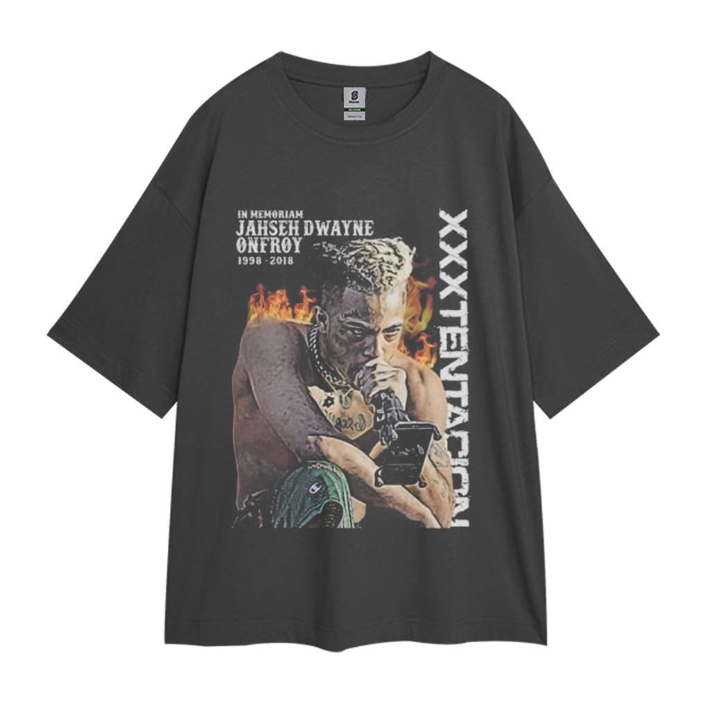XXXTENTACION RAP TEE VINTAGE STYLE OVERSIZE TEE T-SHIRT