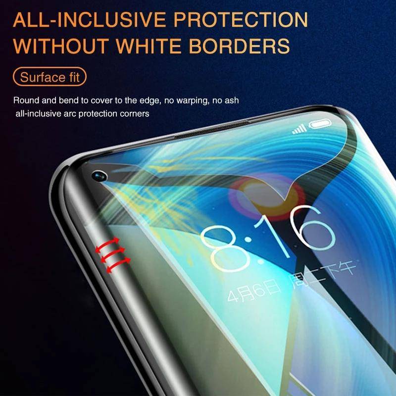 3pcs Film Hydrogel Pelindung Layar Full Cover OPPO Reno 6 5 4 3 2 7 8 Pro Lite 5G X3 X2 X5 Pro Lite Neo