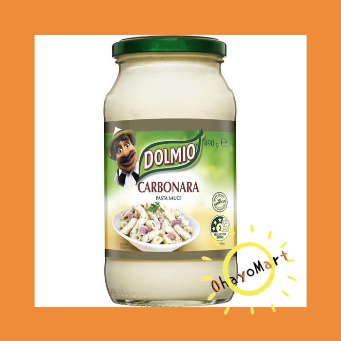

DOLMIO CARBONARA / PASTA SAUCE 490G