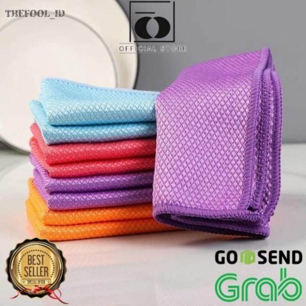 

Jual Cleaning Cloth Scale Streak Free Miracle Cloths Easy Clean 10 pcs TF Berkualitas