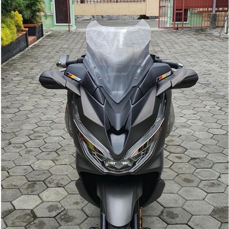Tameng pcx 150 pcx 160 new lokal mhr matte brown tameng depan visot spion pcx 150 new lokal Tameng pcx 150 pcx 160