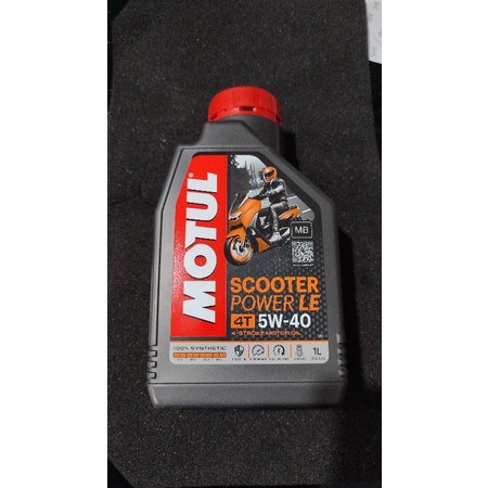 Oli Motor Motul  Scooter Power  LE 5W-40 1 Liter