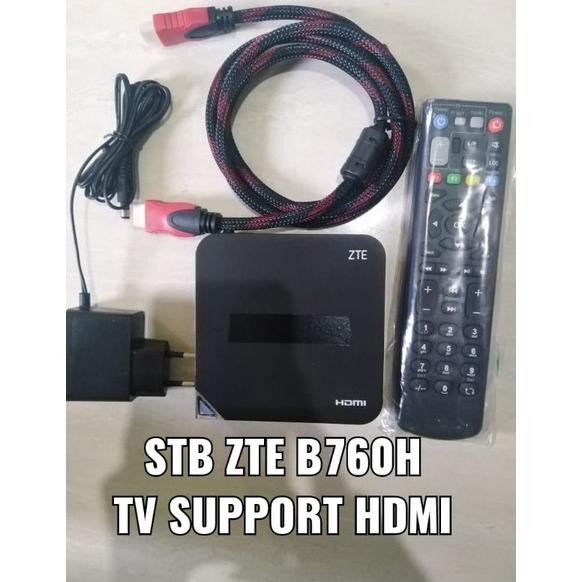 Produk Terbaru Smart Tv Box / Stb Zte B760H Full Support Tv Hdmi Dan Tv Tabung /