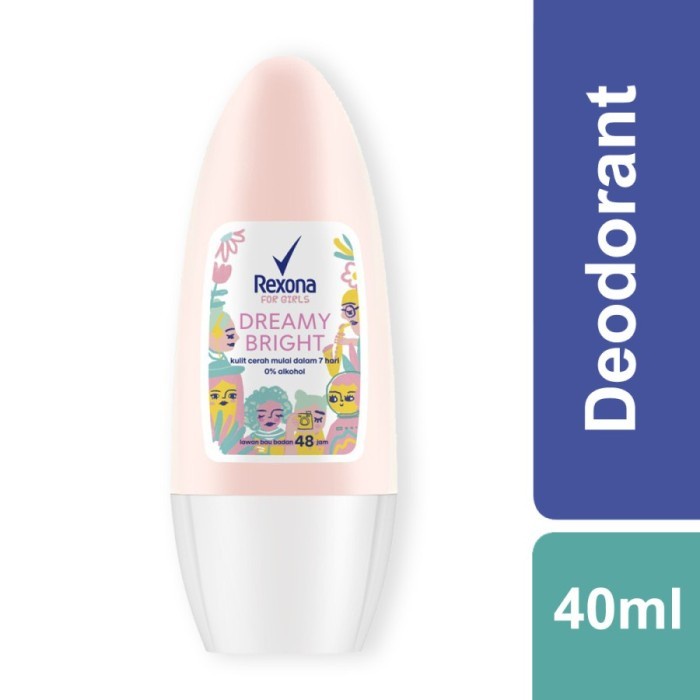 Rexona Women Deodorant Roll On Bright &amp; Glowing Package - 40ml