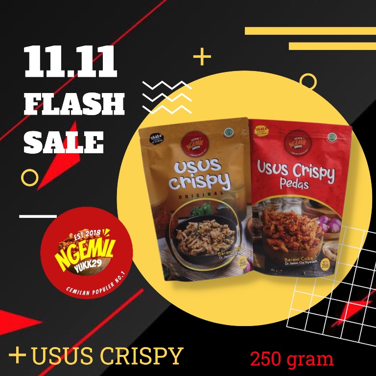 250 GRAM  USUS CRISPY DAUN JERUK