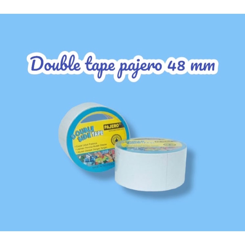 

1pcs doubletape pajero 48MM / double side tape besar / isolasi 2 sisi