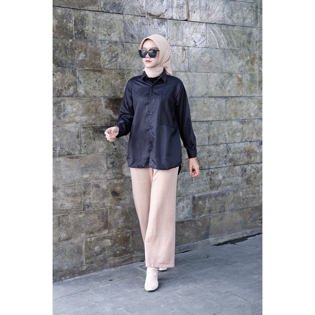 Kemeja Linen oversized- Deara Olivia shirt Kemeja Oversize Linen Wanita - Kemeja Linen - Oversized Shirt Linen Kemeja Katun Toyobo Wanita Polos Lengan Panjang Kemeja Toyobo Polos Wanita Lengan Panjang BASIC SHIRT / PLAIN SHIRT ready size S-XXL untuk CPNS