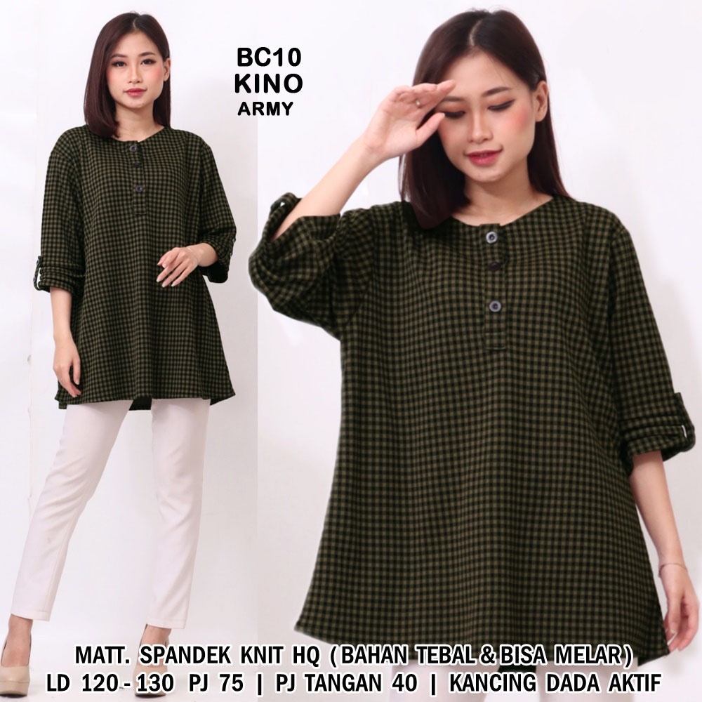 BIGCLO - (COD) LD 120-130cm Blouse Jumbo BC10 Atasan Wanita Bigsize