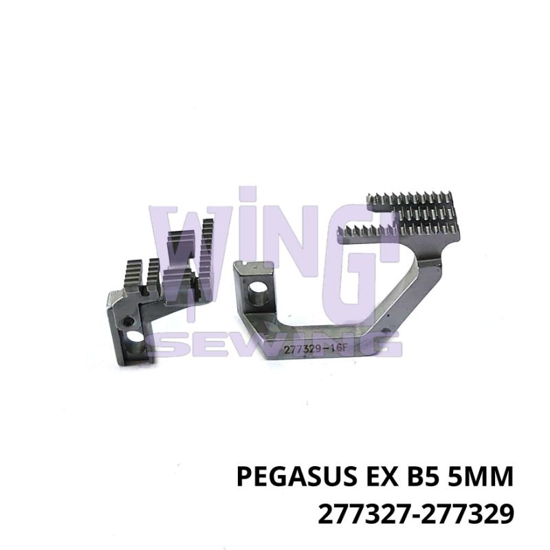 277327 277329 PEGASUS EX Gigi Benang 5 5MM HALUS Mesin Jahit Obras