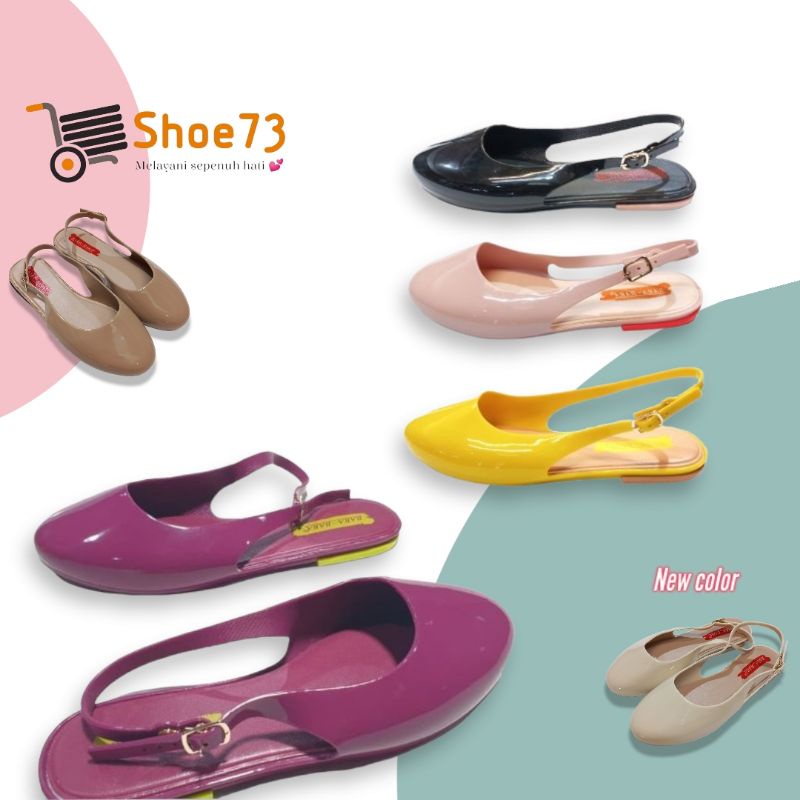 BARA BARA 928 SMLTL SIZE 36-40 ORIGINAL l Sepatu tali jelly wanita l Sepatu cewek impor